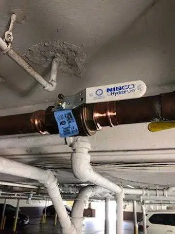 Copper pipe repair and valve work for Backflow Testing in Marlin