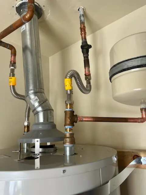 Water heater installation and plumbing repair in Marlin